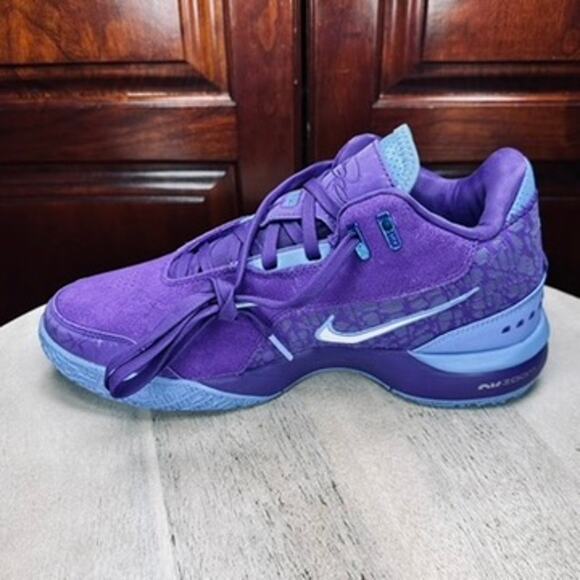 Nike Zoom LeBron NXXT Gen AMPD Summit Lake Hornets Purple Men’s 8.5 FJ1566-500 - Picture 1 of 15